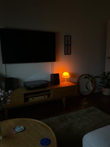 Customer photo review of Bubblegum Lamp - Citrus