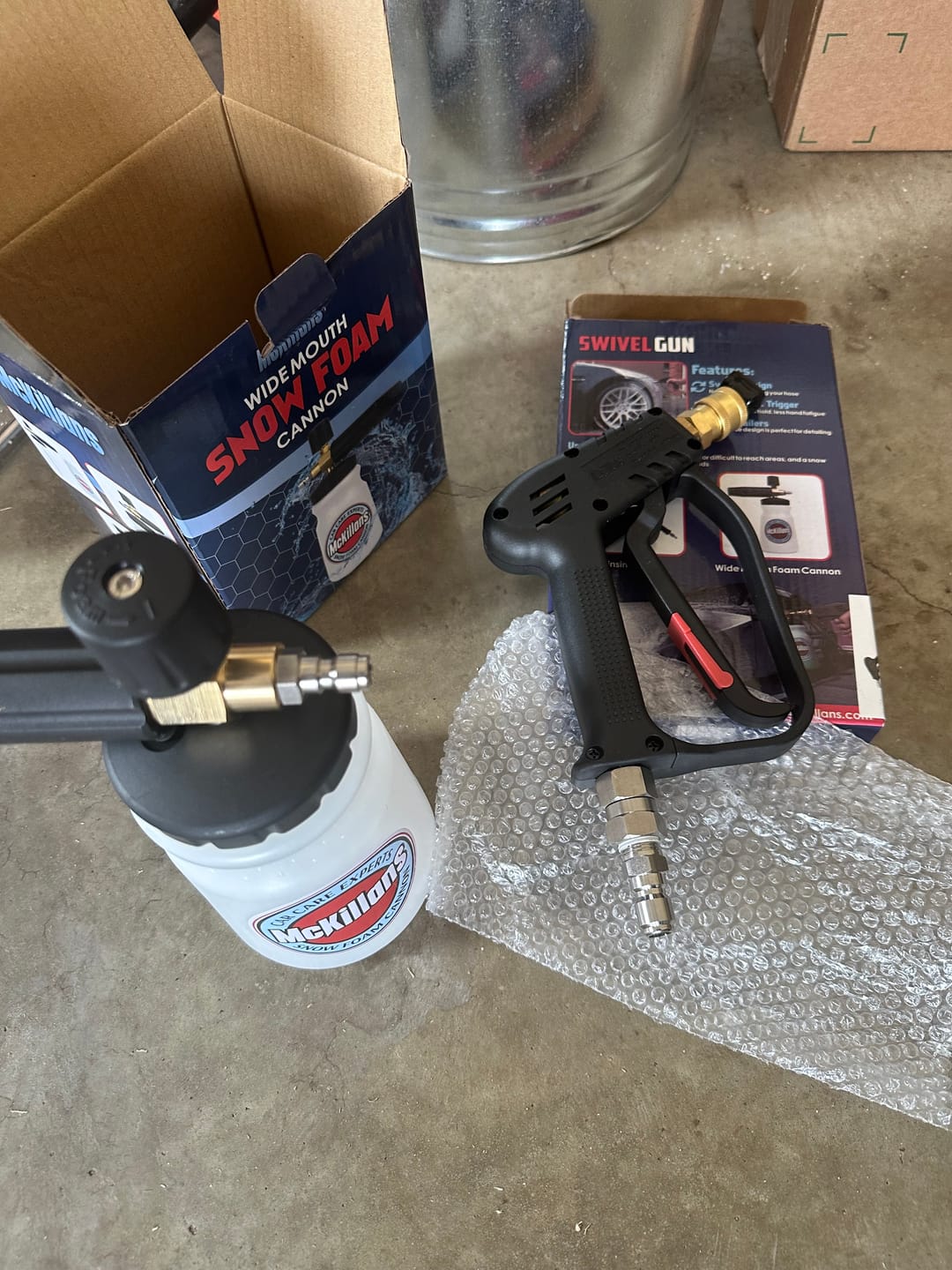 Customer photo review of Swivel Gun