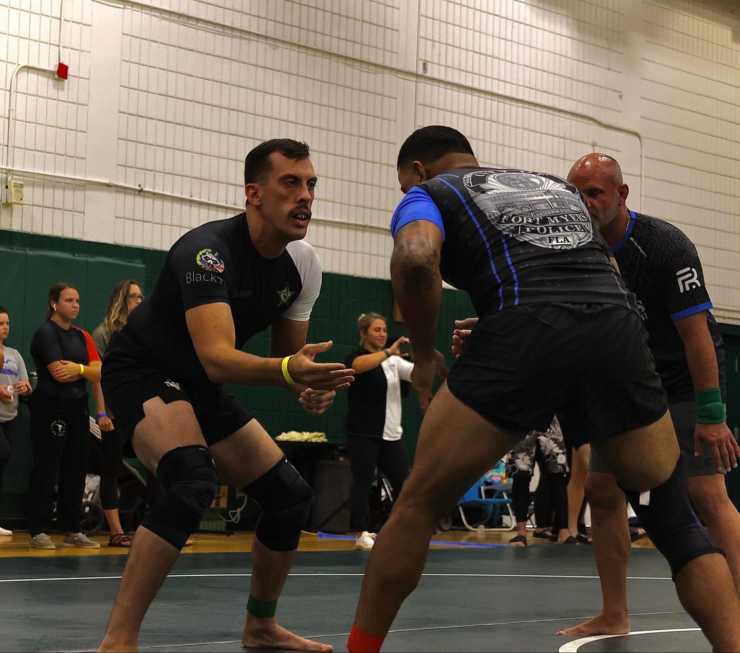 Customer photo review of Shockproof Combat Kneepads