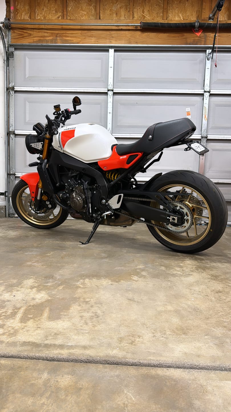 Customer photo review of XSR900 Tail Tidy Kit - 2022+