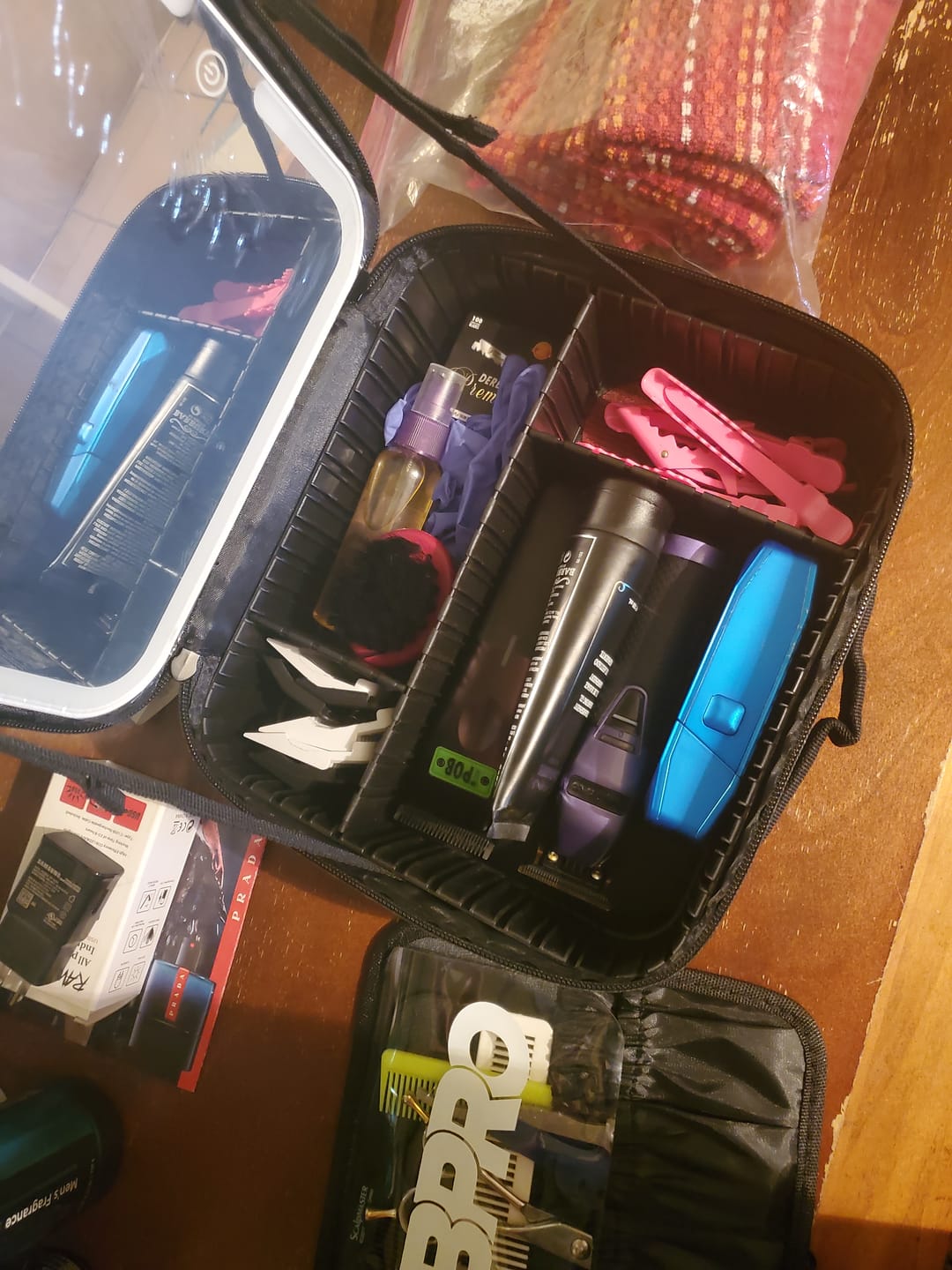 Customer photo review of Mini Crossbody Mobile Workstation – OG Black
