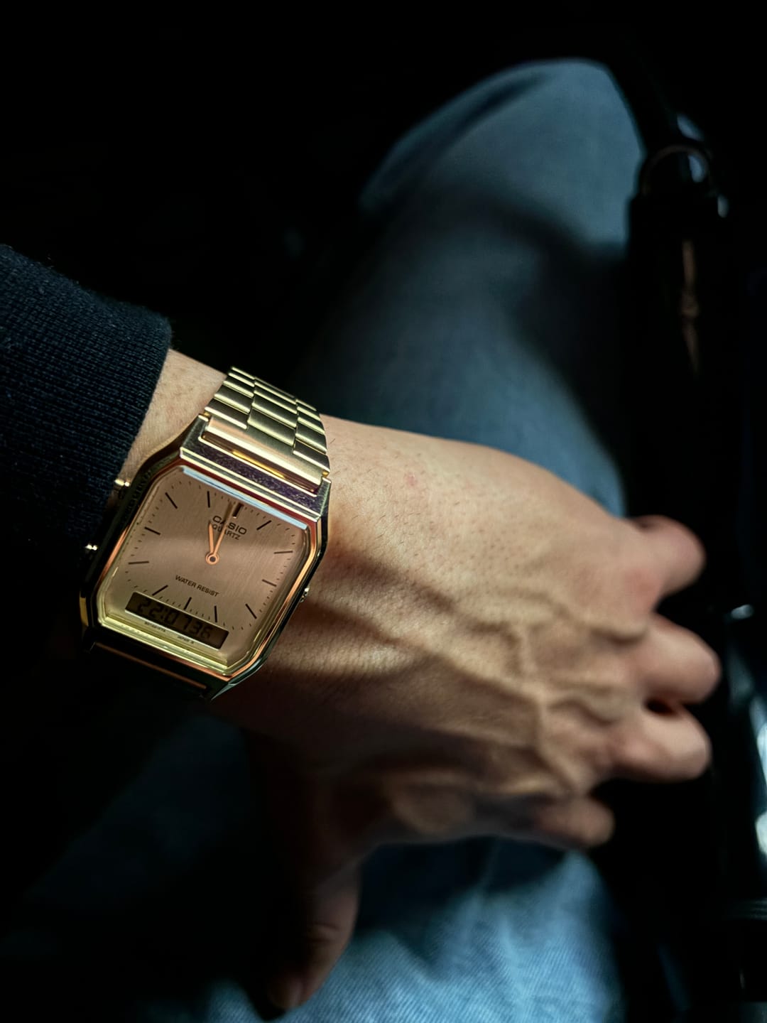 Customer photo review of Reloj Casio Vintage AQ-230GA-9DMQ Dorado