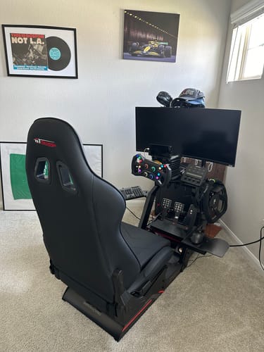 Customer photo review of XL-RS Simulator Seat