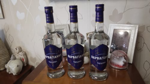 Customer photo review of Ouzo Barbayanni Blue - 700ml