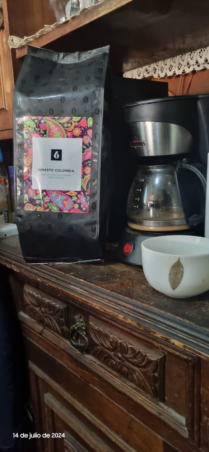 Customer photo review of Café en grano - Colombia 1kg