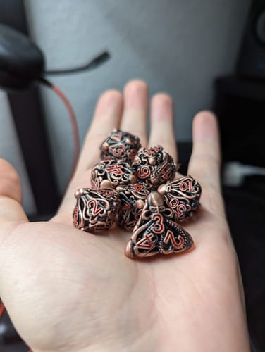 Customer photo review of Mystery Dice