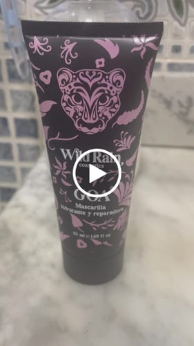 Customer video review of Mascarilla Hidratante y reparadora Goa