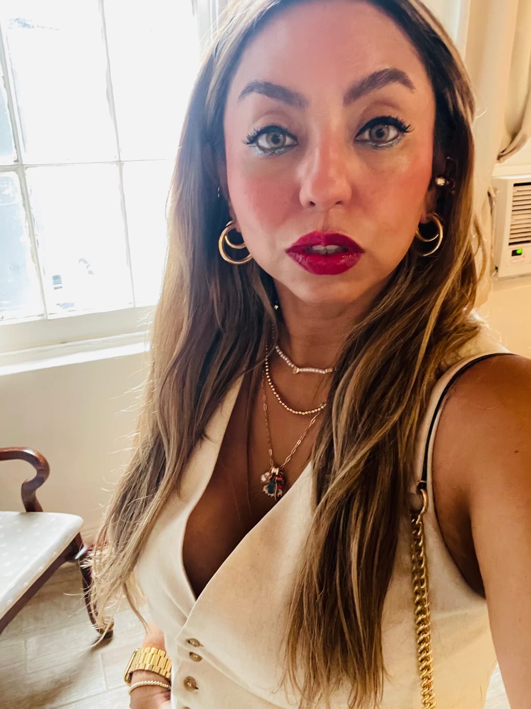 Customer photo review of Himalaya Brown Prescription  Colored Contact Lenses