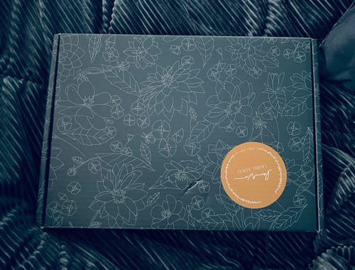 Customer photo review of Undated Horizontal Weekly Planner, Trellis Infinite