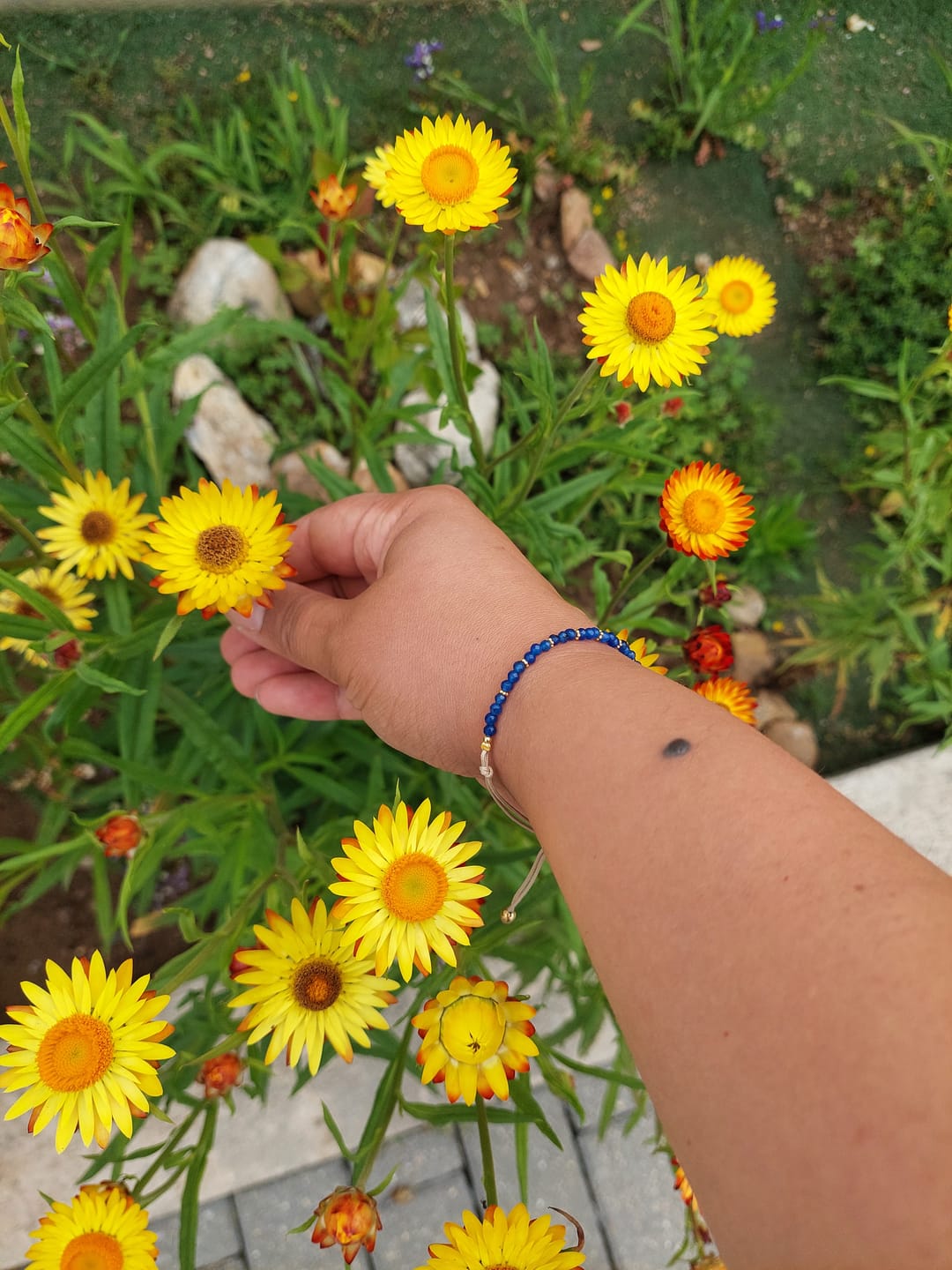Customer photo review of Pulseira Stones