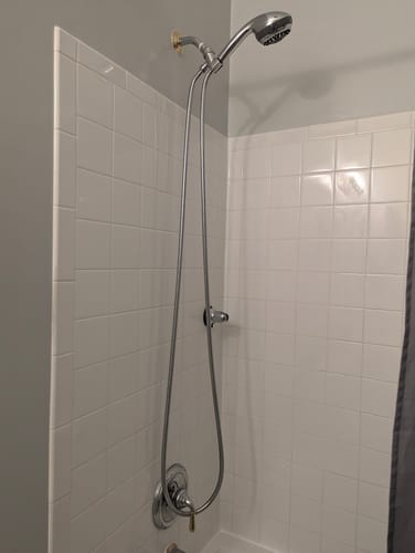 Customer photo review of 108 Inch Shower Hose
