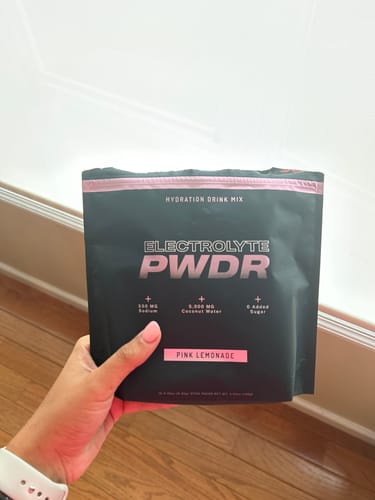 Customer photo review of ELECTROLYTE PWDR