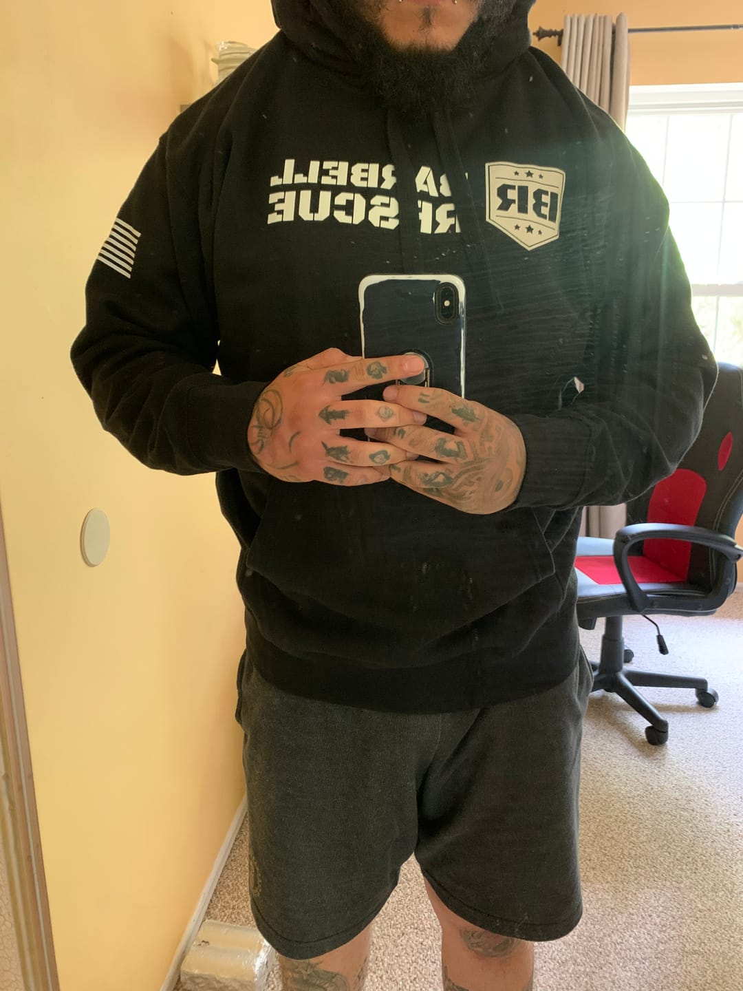 Customer photo review of Unisex Hoodie