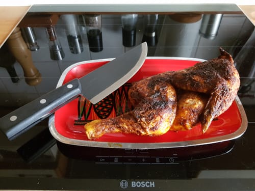 Customer photo review of Handgeschmiedetes Allzweckmesser V2