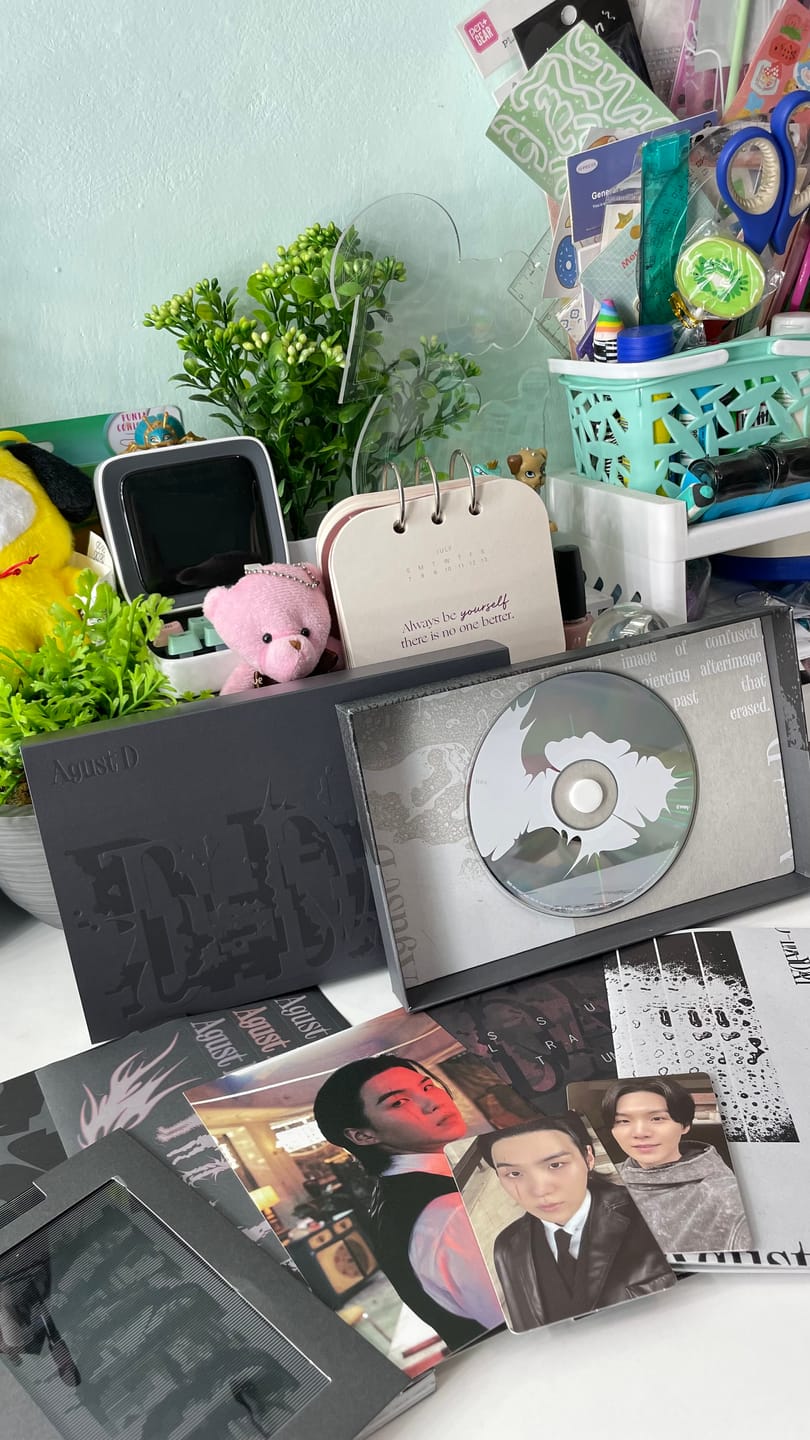 Customer photo review of BTS SUGA - D-DAY 1ST SOLO ALBUM