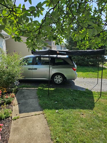 Customer photo review of OPENROAD  270 Free Standing Awning for Camping