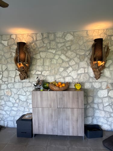 Customer photo review of Treibholz Wand Lampe VILLA