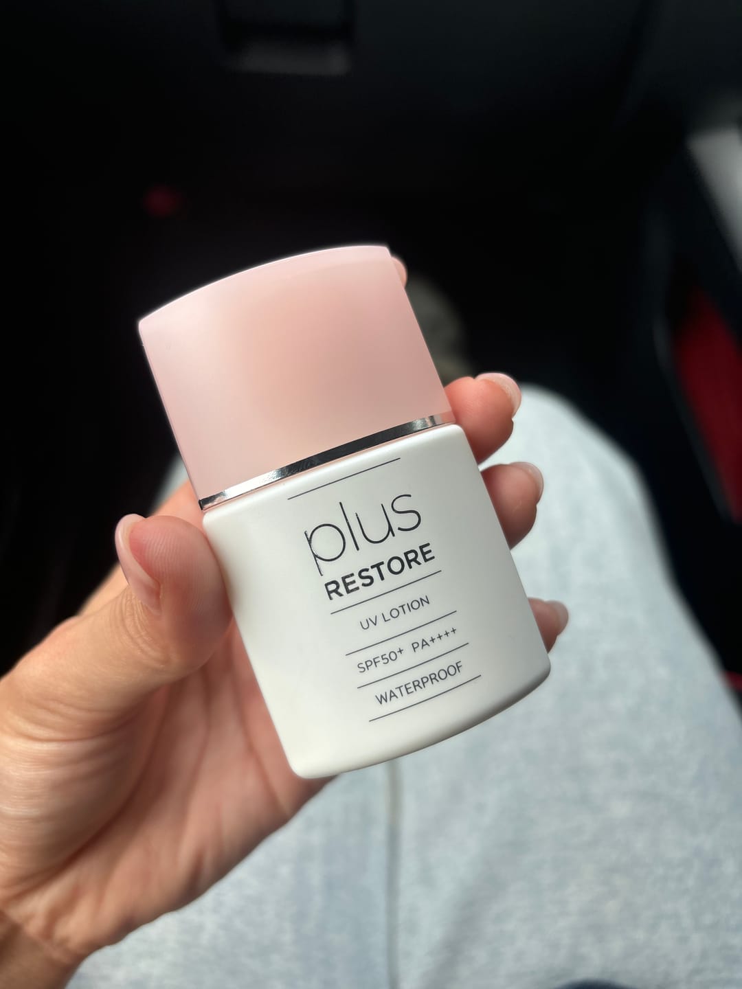 Customer photo review of UVローション （SPF50+ / PA++++）
