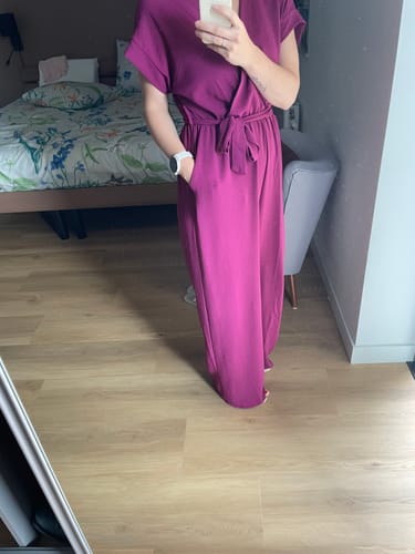 Customer photo review of Jumpsuit Lise Paars