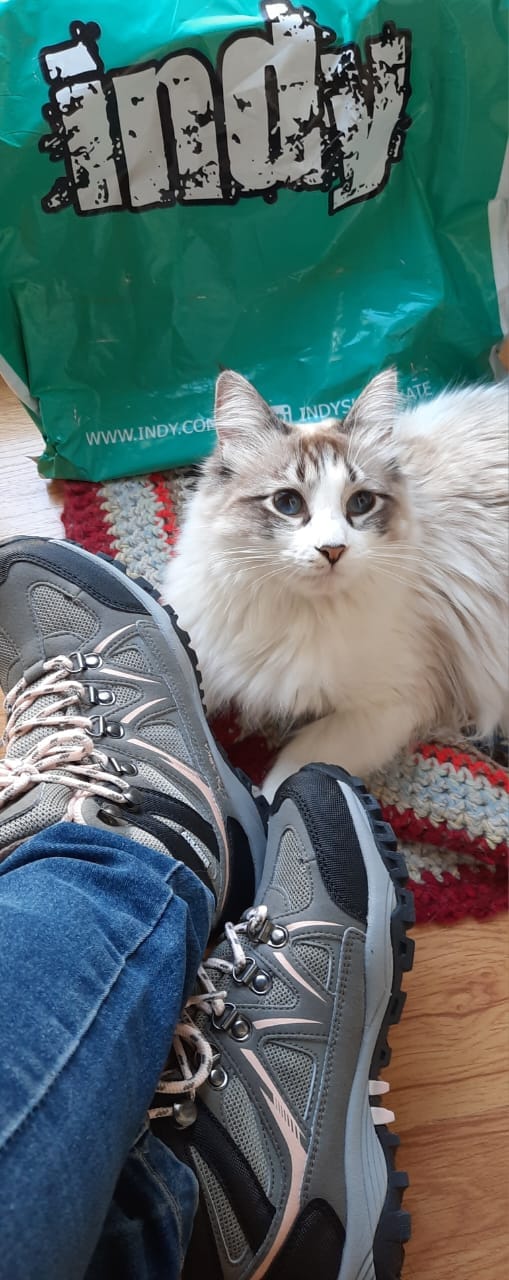 Customer photo review of Botas Alaska Jade Waterproof Trekking Mujer Oliva