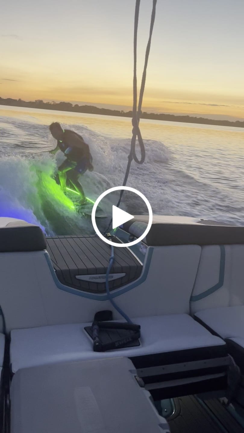 Customer video review of LED WAKESURF SYSTEM