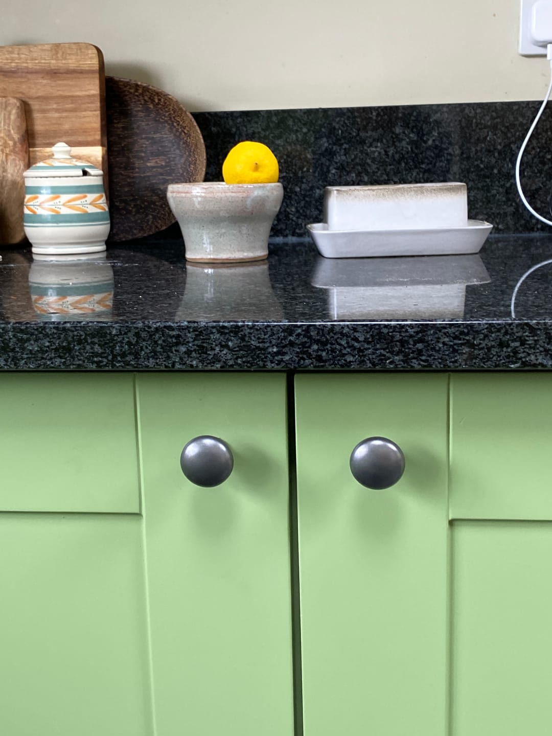 Customer photo review of Classic Cast Iron Cupboard Handles