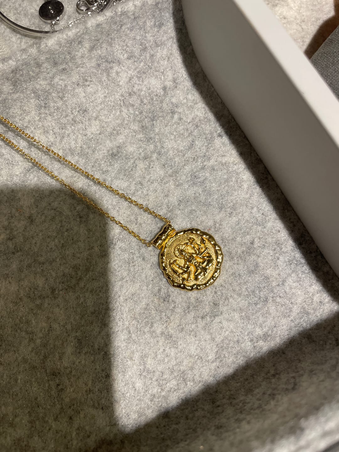 Customer photo review of Goddess Durga Necklace