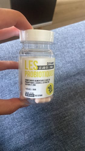 Customer photo review of Probiotiques 9 souches - Safran 30mg