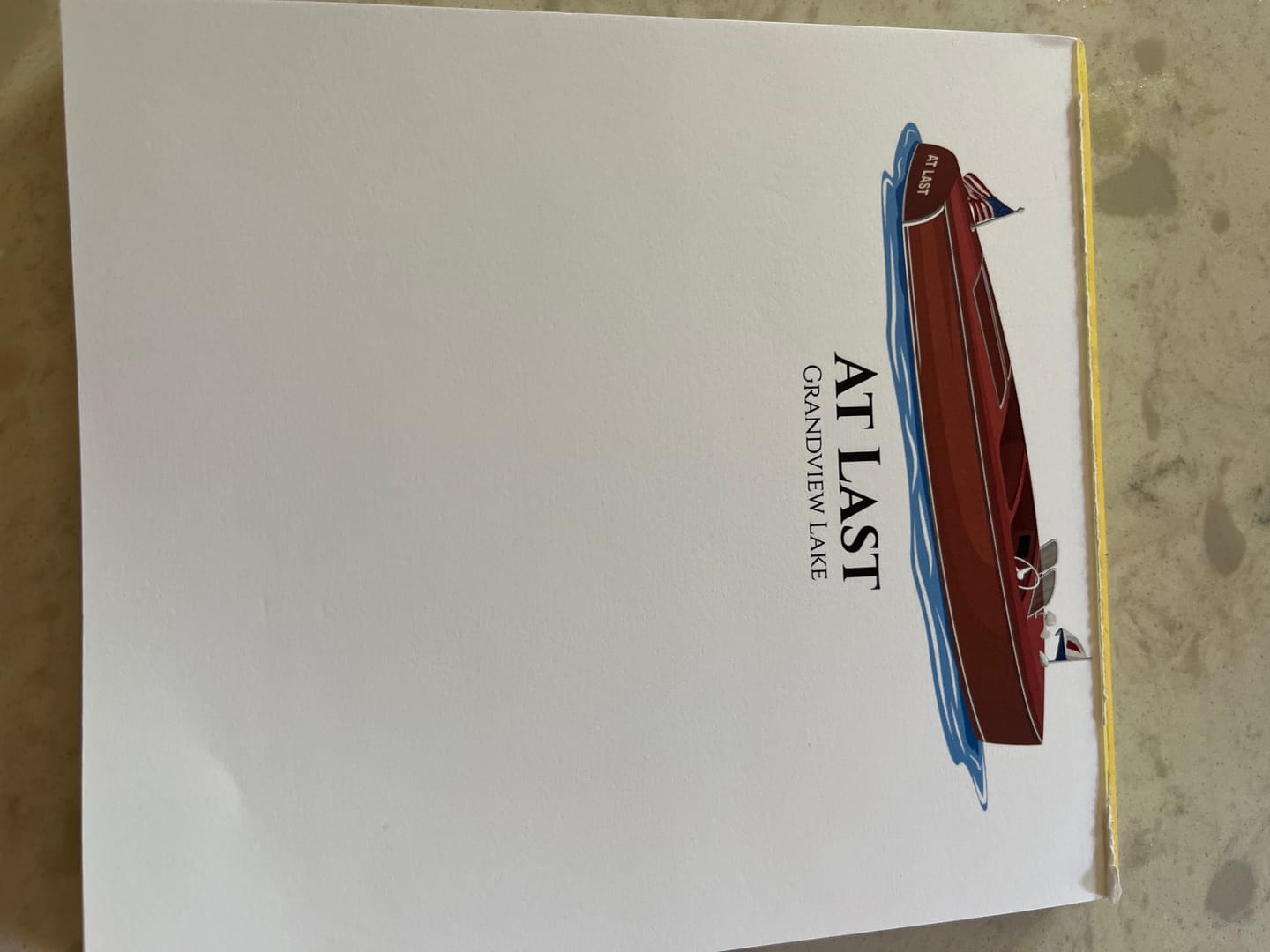Customer photo review of Custom Notepads