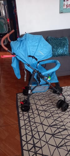 Customer photo review of Coche Paragua 5126 Celeste