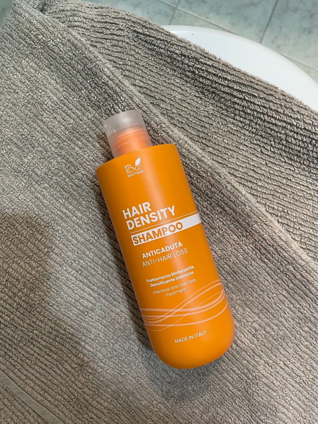 Customer photo review of Hair Density - Shampoo Anti Caduta