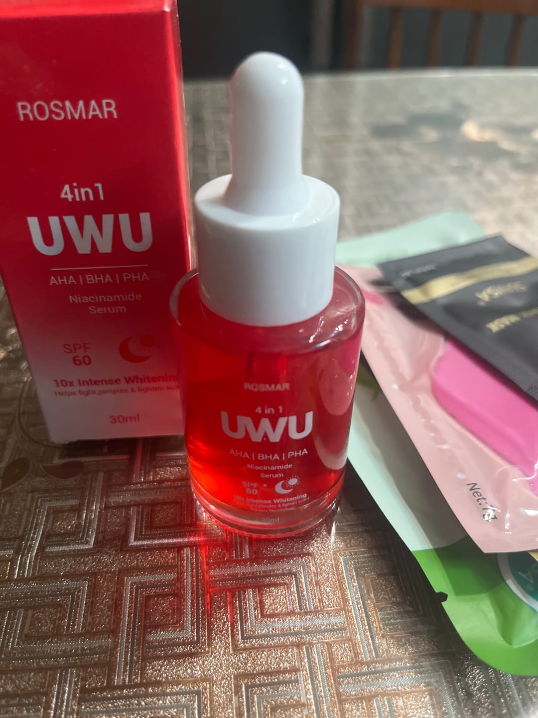 Customer photo review of ROSMAR KOJIC PAPAYA SERUM
