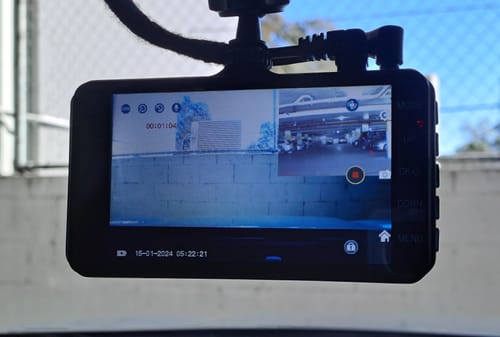 Customer photo review of Dash Cam Plus (Front & Rear) *BEST SELLER*