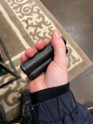 Customer photo review of SLIMLINE 260 gram Black Hand Roller