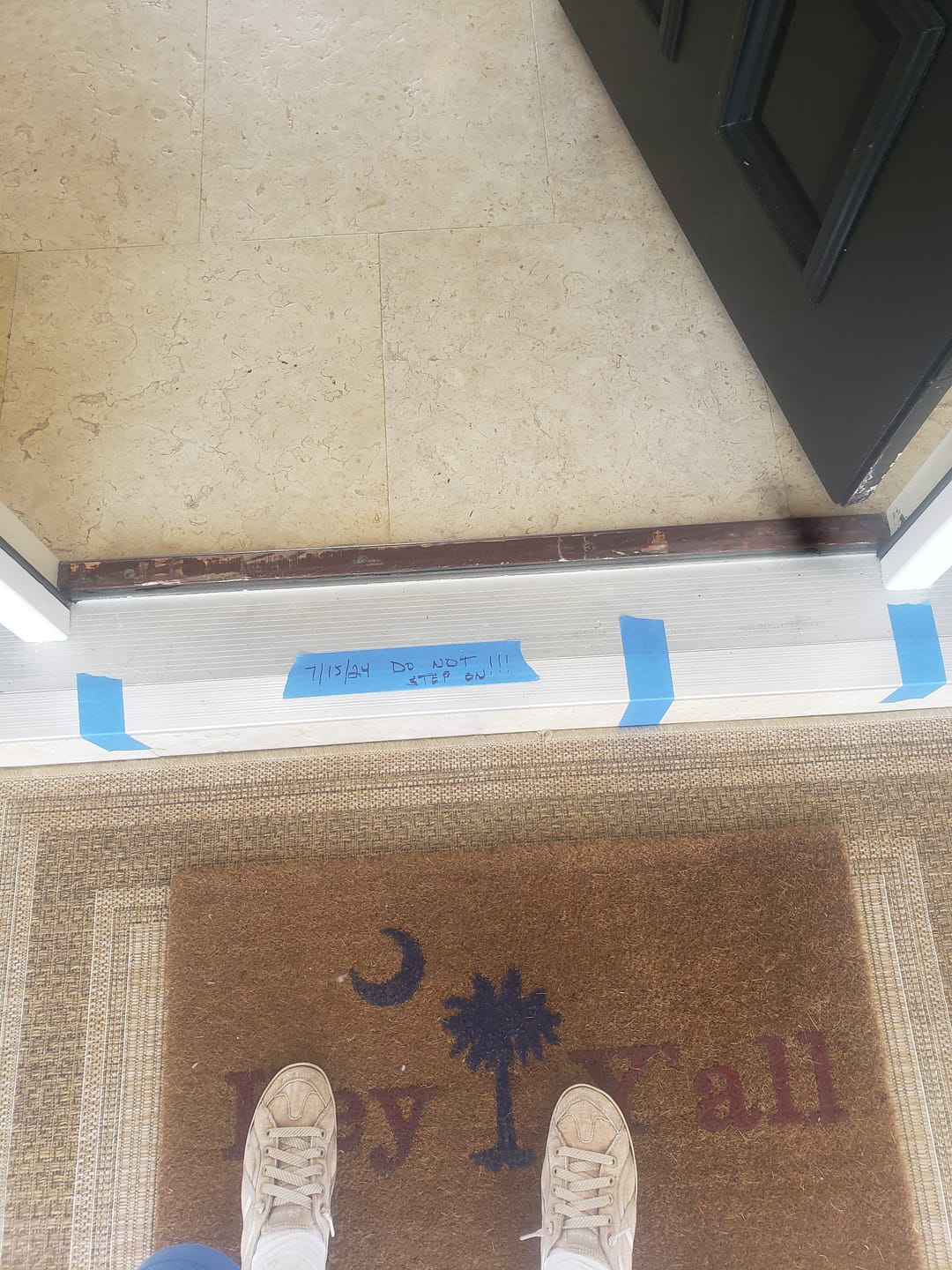 Customer photo review of Threshold Extender (36.5" to 72.5" Width)