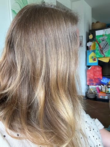 Customer photo review of Weightless Shampoo & Conditioner