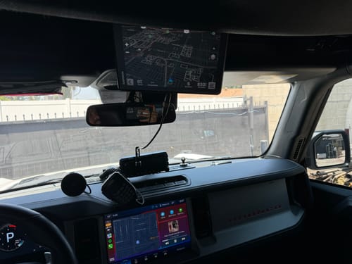 Customer photo review of CMM Offroad Ford Bronco Hard Top Panel Ball Mount