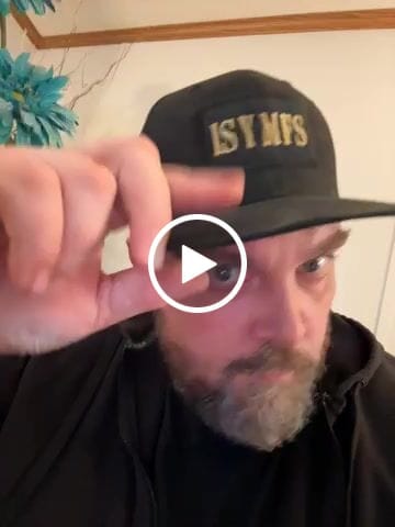 Customer video review of ISYMFS Hat (Black Camo/Gold)