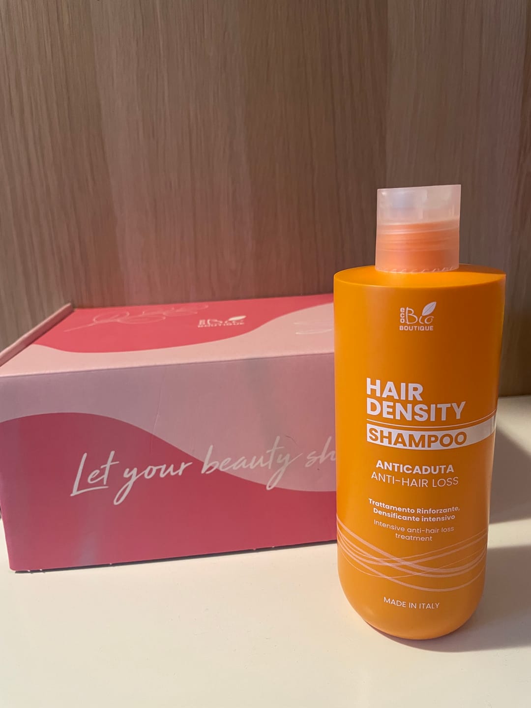 Customer photo review of Hair Density - Shampoo Anti Caduta