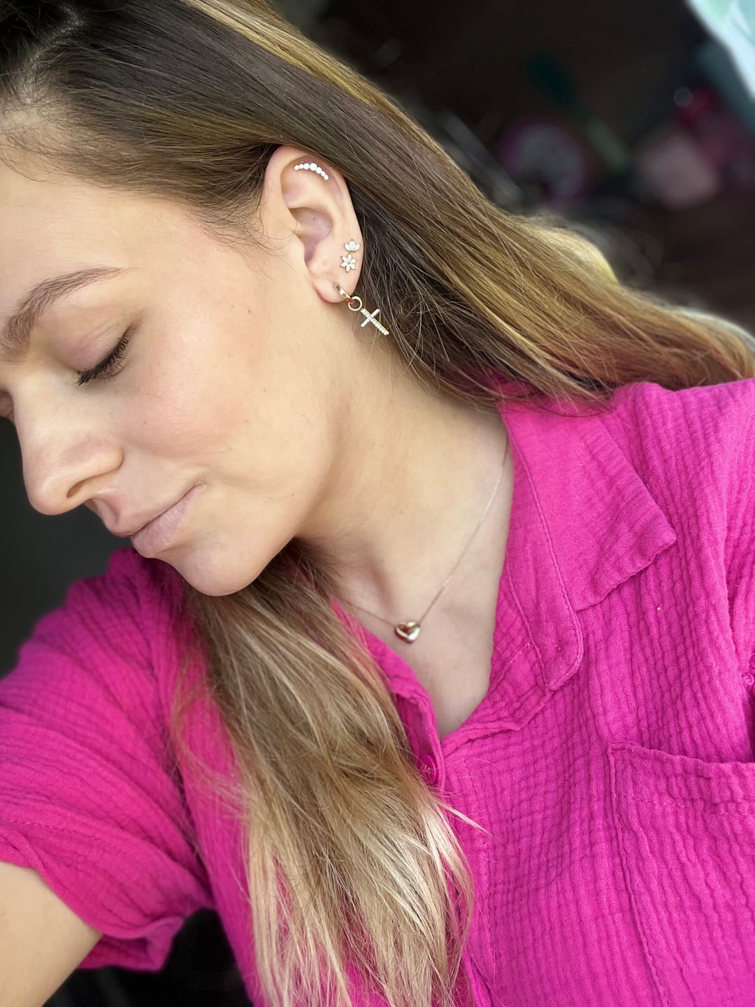 Customer photo review of Jiena Piercing | Titan
