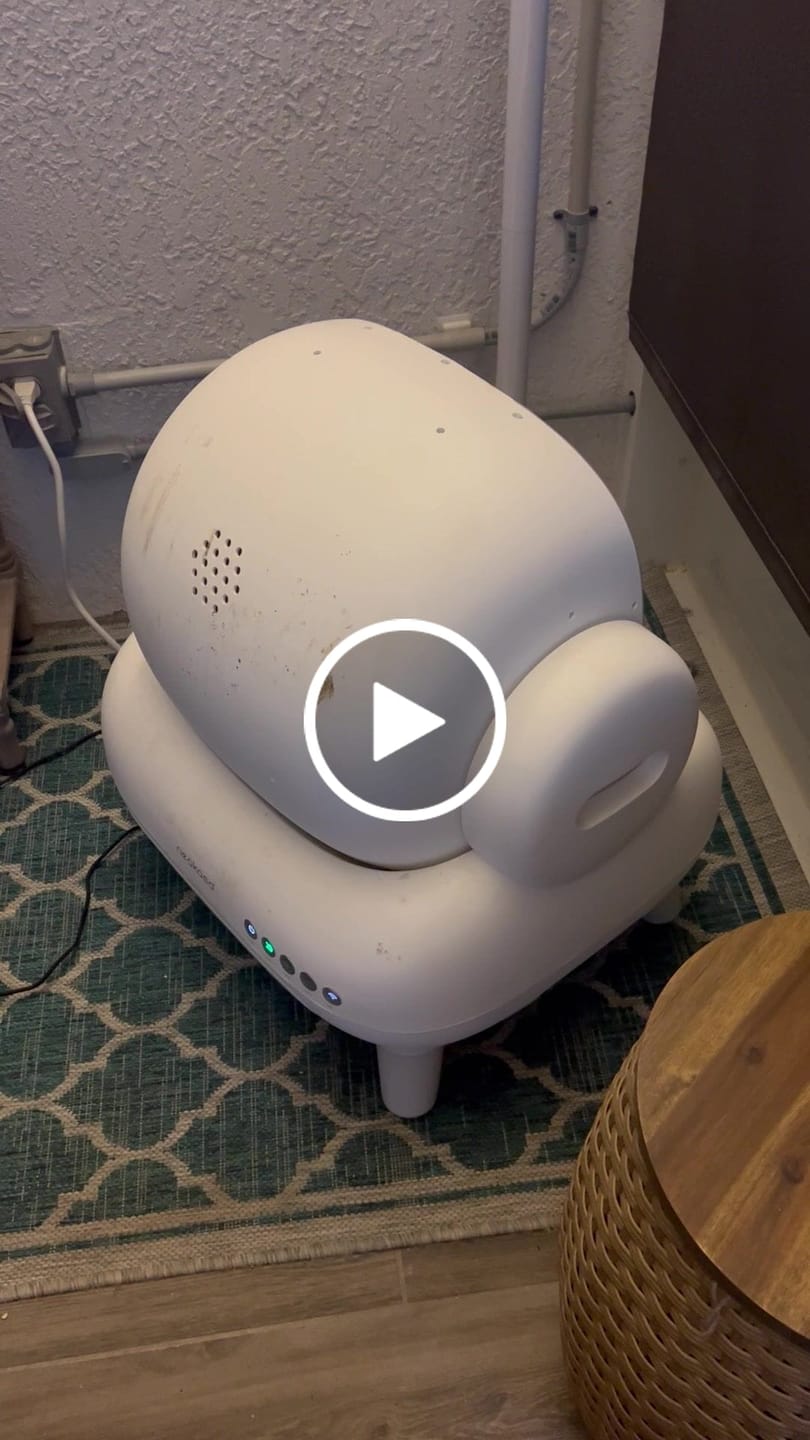 Customer video review of Neakasa M1 Lite Plus Open-Top Self-Cleaning Cat Litter Box