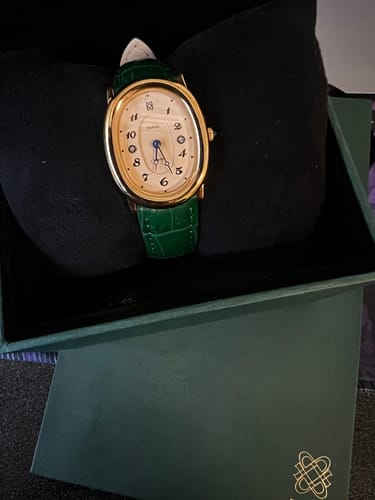 Customer photo review of Oval Bubble Diamond Watch