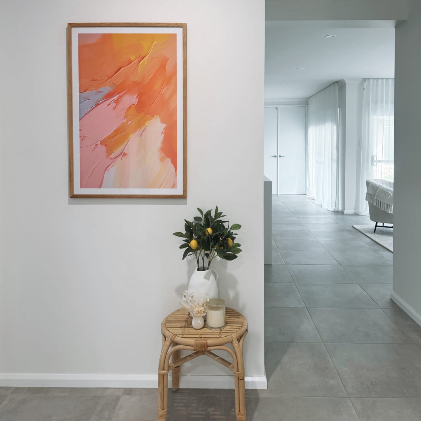 Customer photo review of HAPPY DAYS ART PRINT