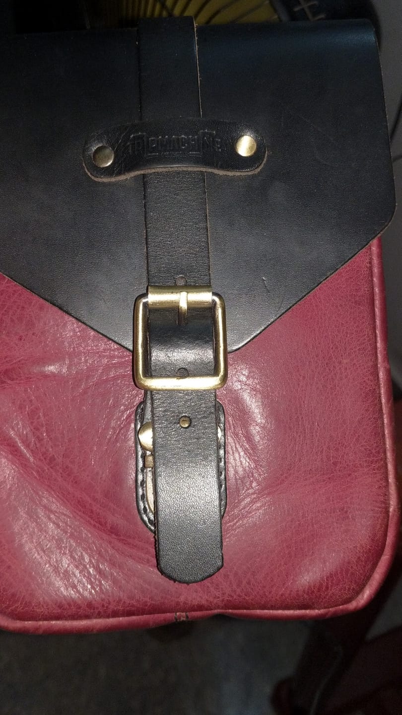 Customer photo review of tank pouch
