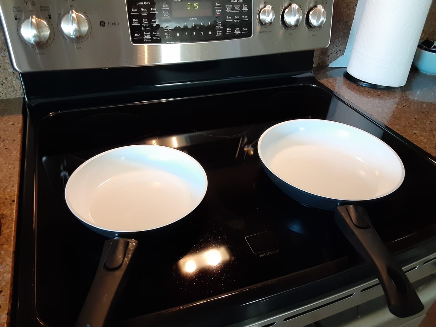 Customer photo review of P600 Cookware Frying Pan Set