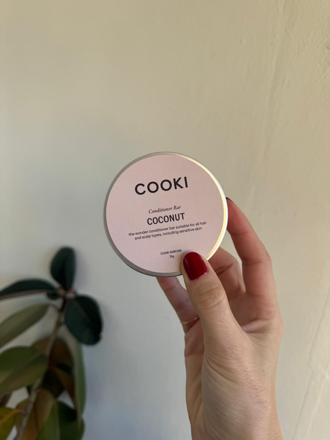 Customer photo review of Coconut Conditioner Bar