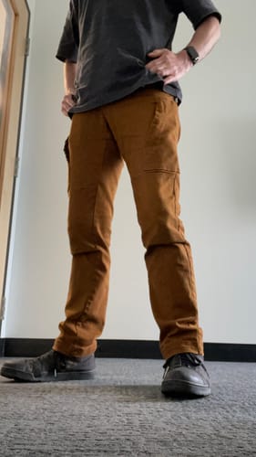 Customer photo review of RX-1 Work Pants Whiskey