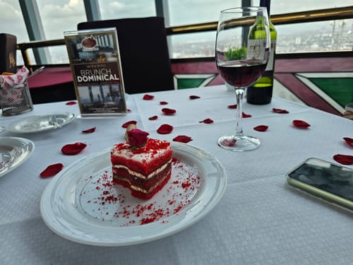 Customer photo review of Cena Romántica