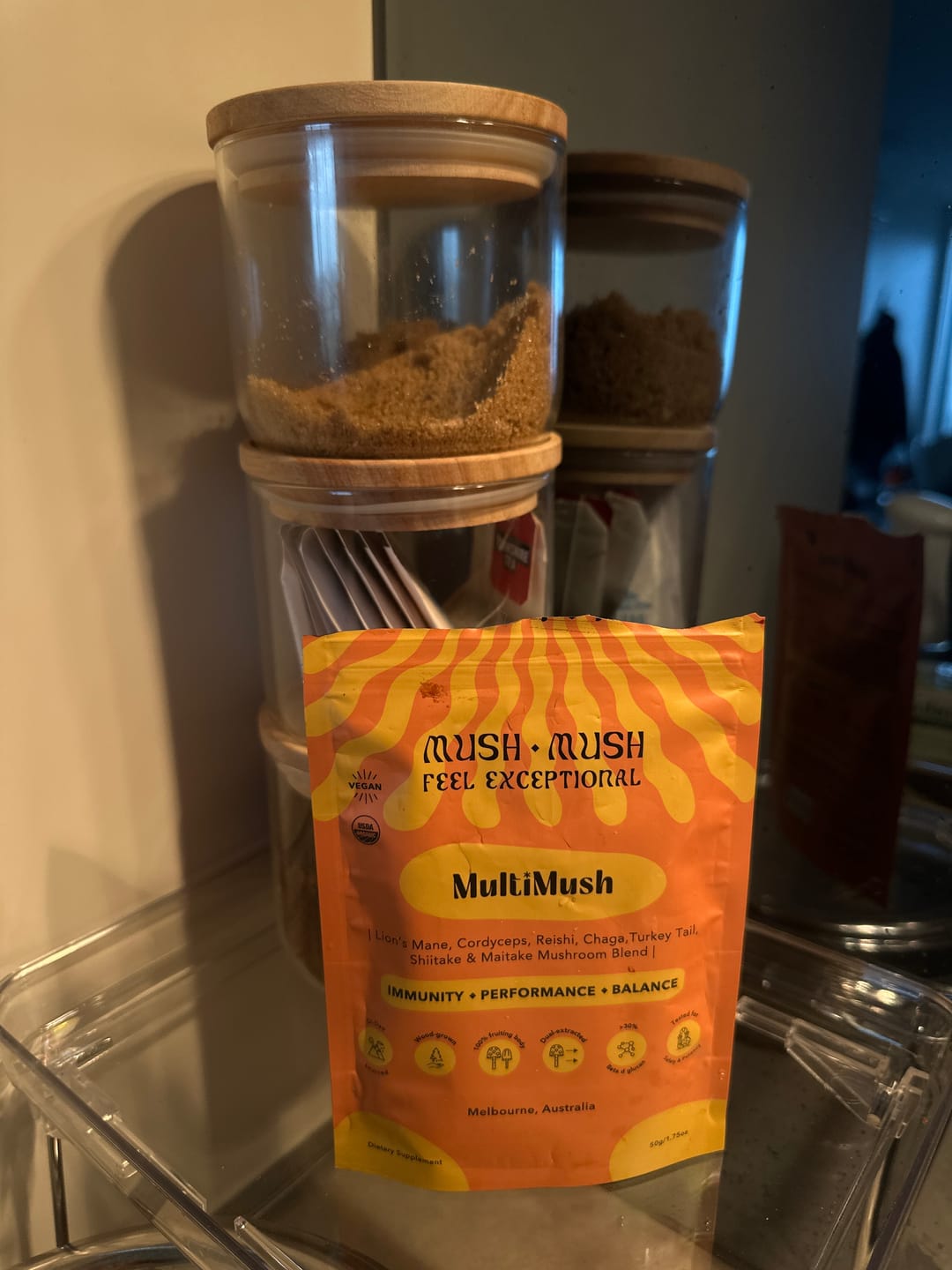Customer photo review of MultiMush – Organic 7 Essentials Mushrooms