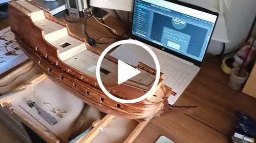 Reseña con vídeo de un cliente sobre Maqueta Barco Apóstol Felipe